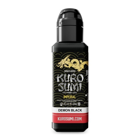 DEMON BLACK - Kuro Sumi Imperial - 44ml - Colore Tattoo REACH