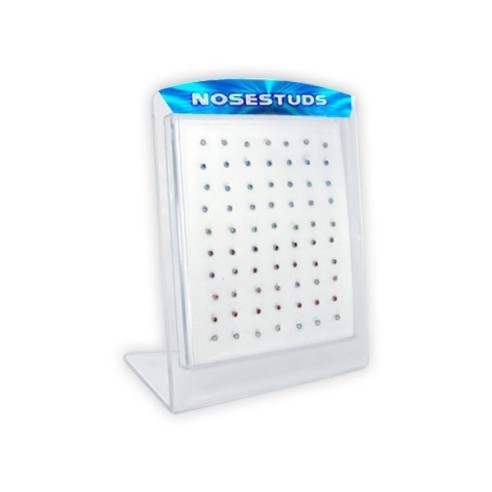 Espositore per Nose Stud - 70 Posti - 15 x 12 x 5 cm
