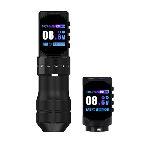 Dormouse KREA Multistroke - Corsa Regolabile (2.3 – 4.5 mm) - Macchinetta Wireless Tattoo Pen