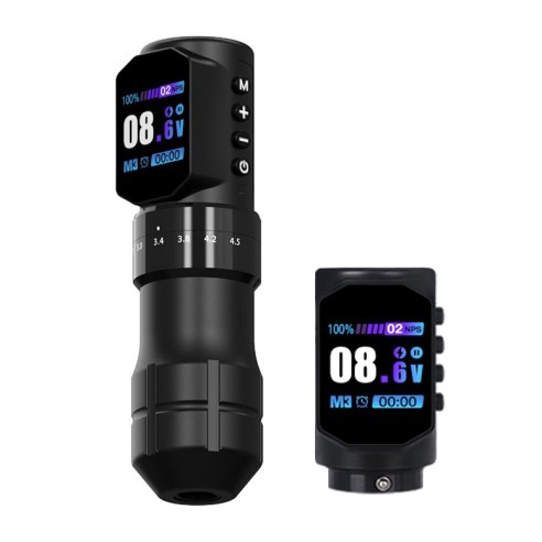 Dormouse KREA Multistroke - Corsa Regolabile (2.3 – 4.5 mm) - Macchinetta Wireless Tattoo Pen