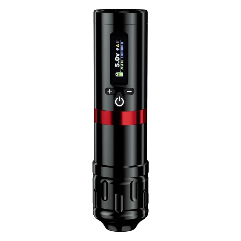 Dormouse SMART Wireless Pen - Corsa 4.0 mm - Restyling 2026 - Macchinetta Wireless Tattoo Pen - Nero