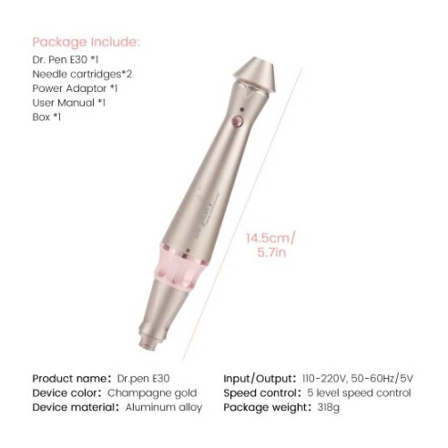 Dr.Pen E-30W Wireless - Pen PMU e Microneedling