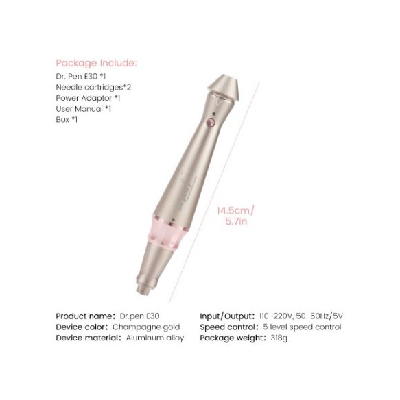 Dr.Pen E-30W Wireless - Pen PMU e Microneedling