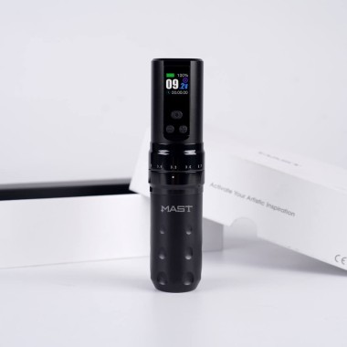 Dragonhawk Mast Fold2 Pro - 7 Corse 2,4–4,2 mm - 2 Batterie - Macchinetta Wireless Tattoo Pen 2