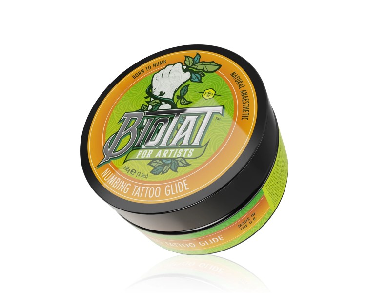 BIOTAT Natural Numbing Tattoo Glide - 100g biotat BIOTAT Natural Numbing Tattoo Glide - 100g biotat