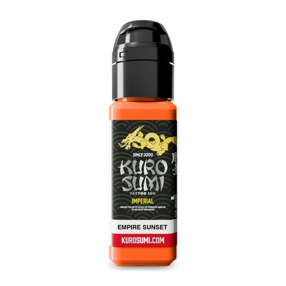 EMPIRE SUNSET - Kuro Sumi Imperial - 22ml - Colore Tattoo REACH