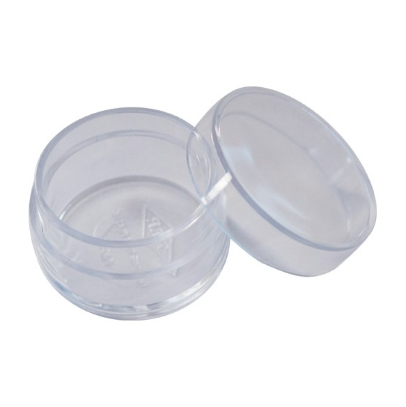 Contenitore Trasparente per Minuteria - Ø 40 x H 25 mm
