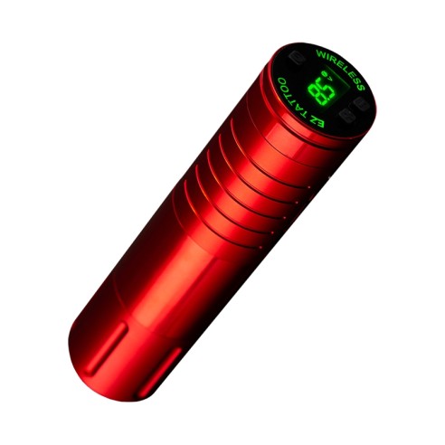 EZ EvoTech - Corsa 3,5 mm - Macchinetta Wireless Tattoo Pen - Rossa