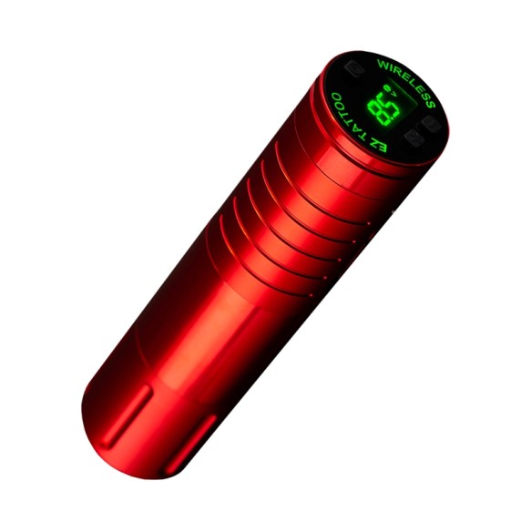 EZ EvoTech - Corsa 3,5 mm - Macchinetta Wireless Tattoo Pen - Rossa