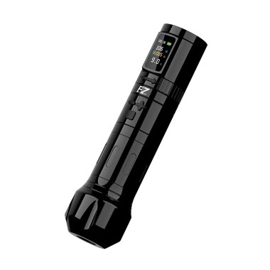 EZ EvoTech Pro - Corsa 3.5 mm - Macchinetta Wireless Tattoo Pen - Nera 2