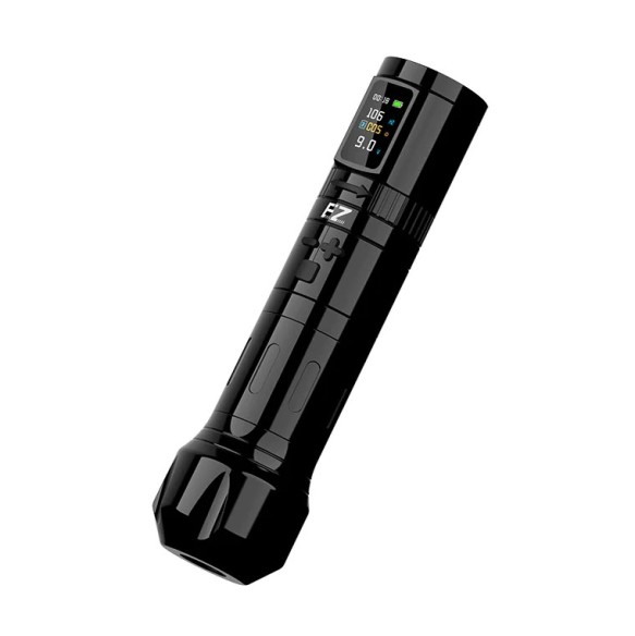 EZ EvoTech Pro - Corsa 3.5 mm - Macchinetta Wireless Tattoo Pen - Nera