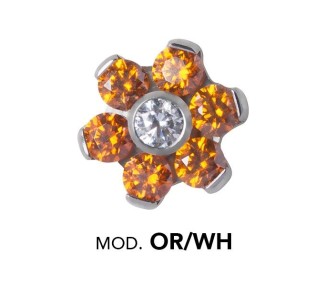 Titanium Micro Flowers For Micro Barbells