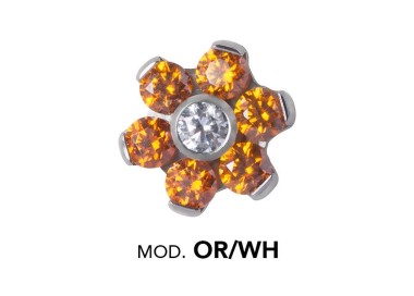 Titanium Micro Flowers For Micro Barbells