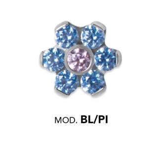 Titanium Micro Flowers For Micro Barbells