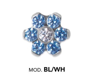 Titanium Micro Flowers For Micro Barbells