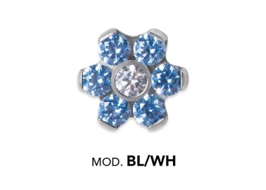 Titanium Micro Flowers For Micro Barbells