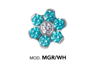 Titanium Micro Flowers For Micro Barbells