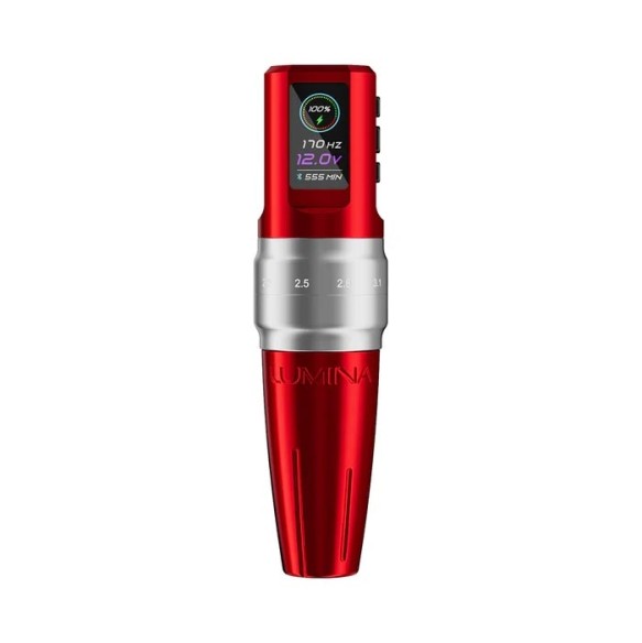 EZ P3 Pro Lumina - Corsa Regolabile (2.0 - 3.3 mm) - Macchinetta Wireless Tattoo Pen