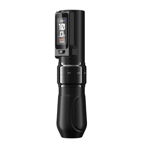 EZ P3 Pro Touch - Corsa Regolabile 2,0–4,2 mm - Macchinetta Wireless Tattoo Pen - Nera