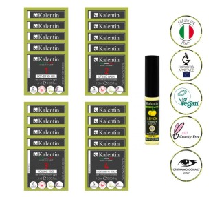 Una Lash KALENTIN - 20 bustine monodose 1.5ml + Lemon 5ml kalentin