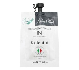 BLACK BLUE - Tinta Vegana per Ciglia e Sopracciglia Preattivata KALENTIN - 10ml kalentin