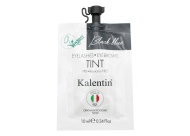 BLACK BLUE - Tinta Vegana per Ciglia e Sopracciglia Preattivata KALENTIN - 10ml kalentin