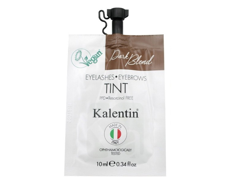 DARK BLOND - Tinta Vegana per Ciglia e Sopracciglia Preattivata KALENTIN - 10ml kalentin DARK BLOND - Tinta Vegana per Ciglia e Sopracciglia Preattivata KALENTIN - 10ml kalentin