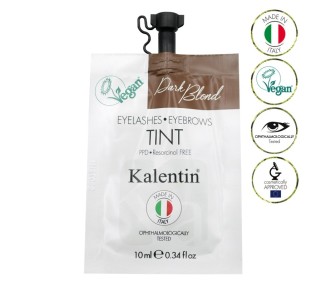 DARK BLOND - Tinta Vegana per Ciglia e Sopracciglia Preattivata KALENTIN - 10ml kalentin