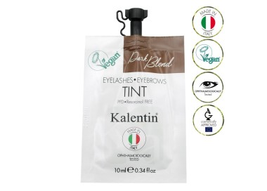 DARK BLOND - Tinta Vegana per Ciglia e Sopracciglia Preattivata KALENTIN - 10ml kalentin