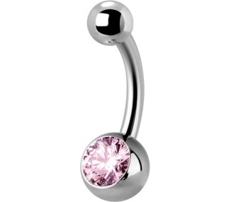 Titanium Jewelled Internal Banana