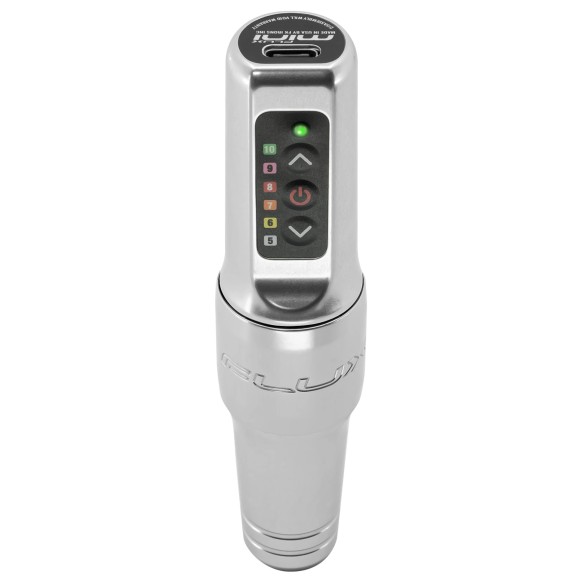 Flux Mini Wireless PMU Machine - Silver - Dermografo Spektra