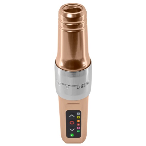 Flux Mini Wireless PMU Machine + PowerBolt Aggiuntivo - Champagne - Dermografo Spektra