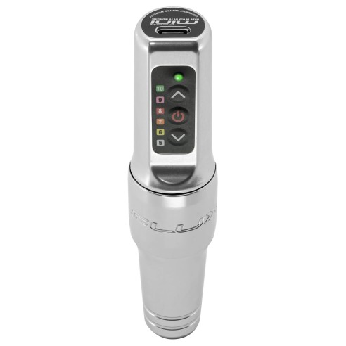 Flux Mini Wireless PMU Machine + PowerBolt Aggiuntivo - Silver - Dermografo Spektra