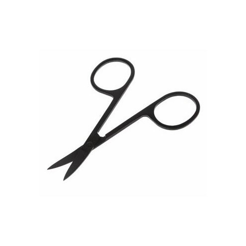Forbicine Professionali Nere in Acciaio Inox