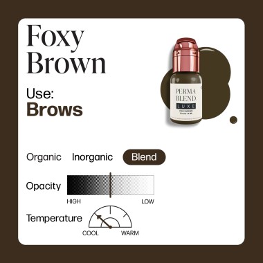 FOXY BROWN - Perma Blend Luxe - 15ml - Pigmento PMU REACH 2