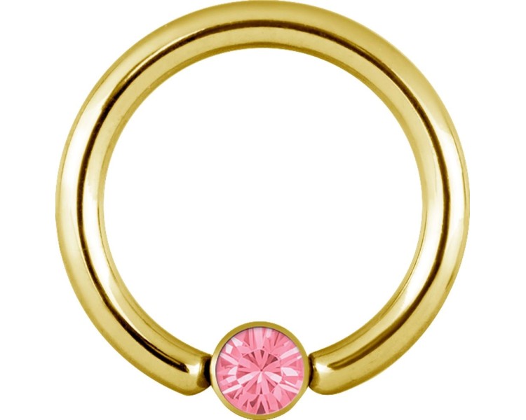 GD 316 JEWELLED FLAT BCR 1,2x8mm GD 316 JEWELLED FLAT BCR 1,2x8mm