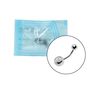 TT STERILE JEWEL NAVEL BANANABELL sfere 5+8mm
