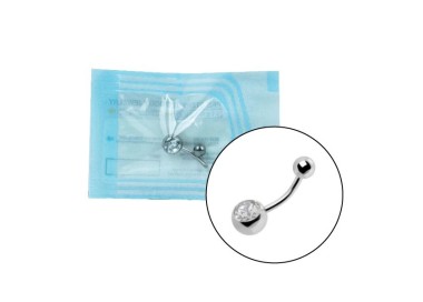 TT STERILE JEWEL NAVEL BANANABELL sfere 5+8mm