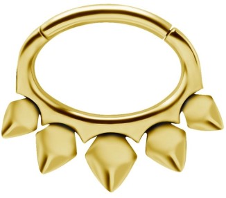 GD 316 HINGED SEPTUM & DAITH CLICKERS 1,2x6mm mod.14