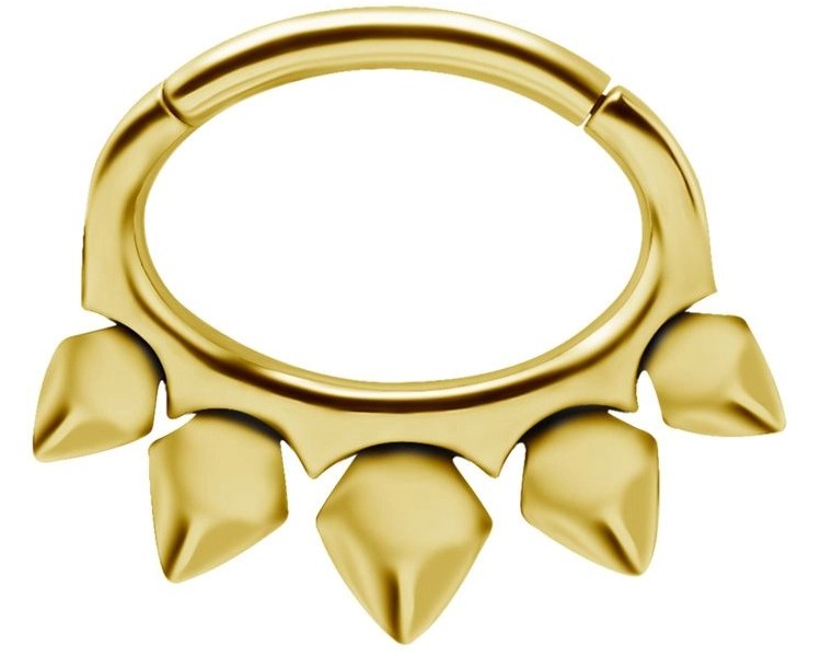 GD 316 HINGED SEPTUM & DAITH CLICKERS 1,2x6mm mod.14 GD 316 HINGED SEPTUM & DAITH CLICKERS 1,2x6mm mod.14