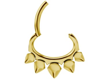 GD 316 HINGED SEPTUM & DAITH CLICKERS 1,2x6mm mod.14