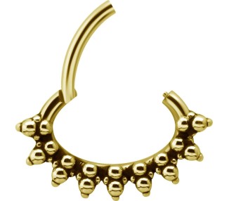 GD 316 HINGED SEPTUM & DAITH CLICKERS 1,2x6mm mod.11