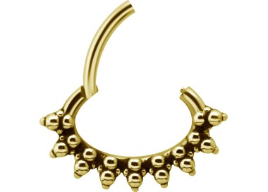 GD 316 HINGED SEPTUM & DAITH CLICKERS 1,2x6mm mod.11