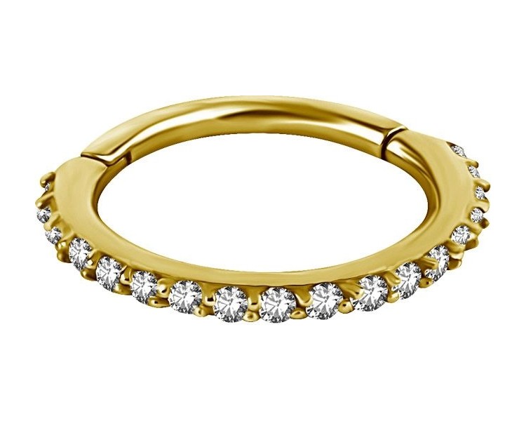 GD 316 ETERNITY HINGED RING mod. 03 WH GD 316 ETERNITY HINGED RING mod. 03 WH