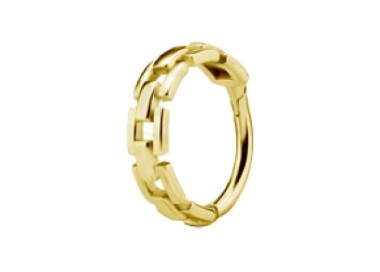 GD 316 HINGED RING (CHAIN STYLE) 1,2x12mm