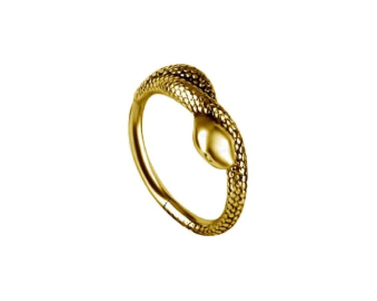 GD 316 HINGED RING (SNAKE) 1,2x12mm GD 316 HINGED RING (SNAKE) 1,2x12mm