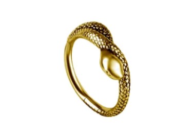 GD 316 HINGED RING (SNAKE) 1,2x12mm