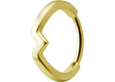 GD 316 HINGED RING (V SHAPE) 1,2x12mm