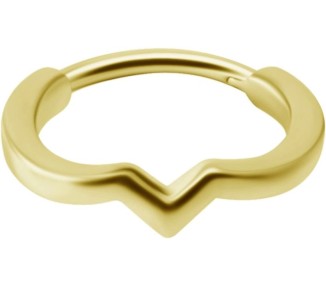 GD 316 HINGED RING (V SHAPE) 1,2x12mm
