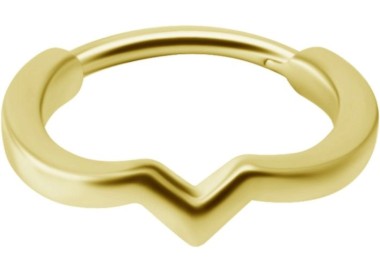 GD 316 HINGED RING (V SHAPE) 1,2x12mm